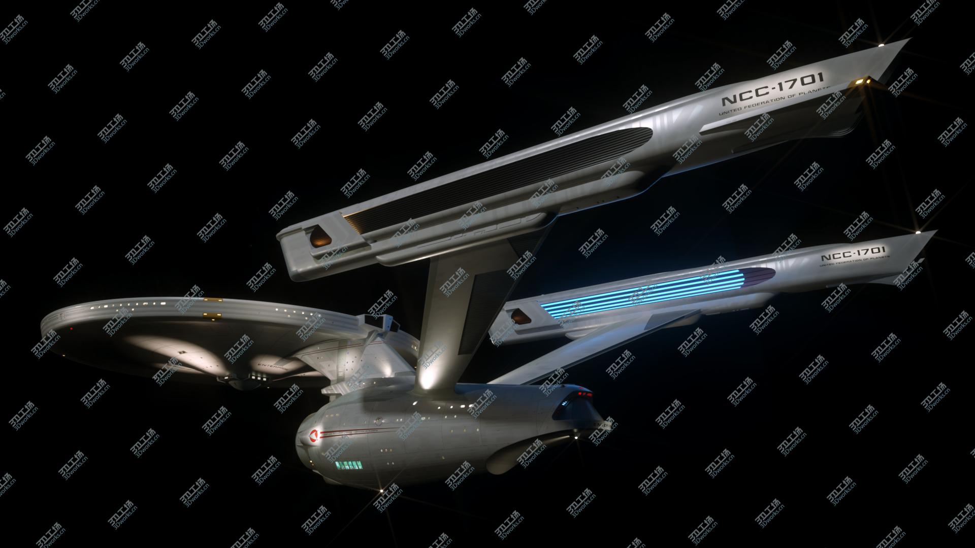 images/goods_img/20210319/USS Enterprise Refit - 3D Interiors 3D model/4.jpg